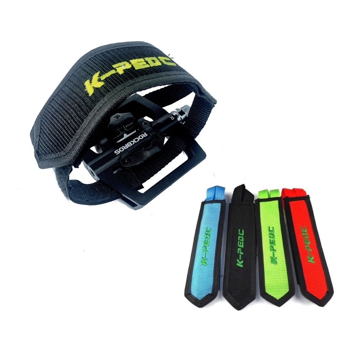 GENERICO - Straps De Pedal Para Bicicleta Correa Fixie Bmx Urbana Cala