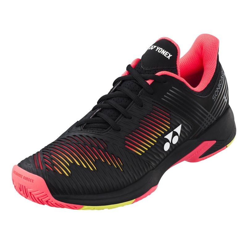 YONEX - Zapatilla Tenis Yonex Sonicage 2 Negro/Amarillo