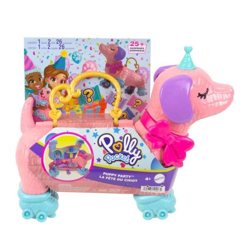 MATTEL - MATTEL HKV52 POLLY POCKET SET DE JUEGO COMPACTO FIESTA DE