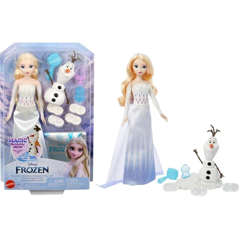 MATTEL - MATTEL HYH10 DISNEY FROZEN MUÑECA AVENTURAS ELSA Y OLAF