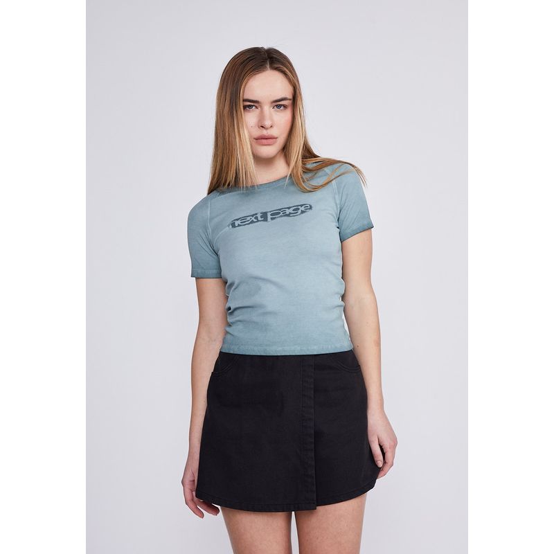 SIOUX - Polera Mujer Verde Next Page Sioux