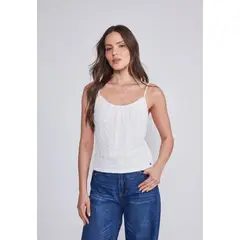 SIOUX - Peto Mujer Blanco Pabilo