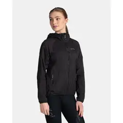 KILPI - Cortaviento Mujer Rosa-W Negro