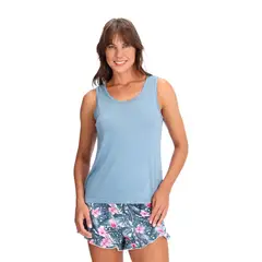 CAFFARENA - Pijama Corto Viscosa