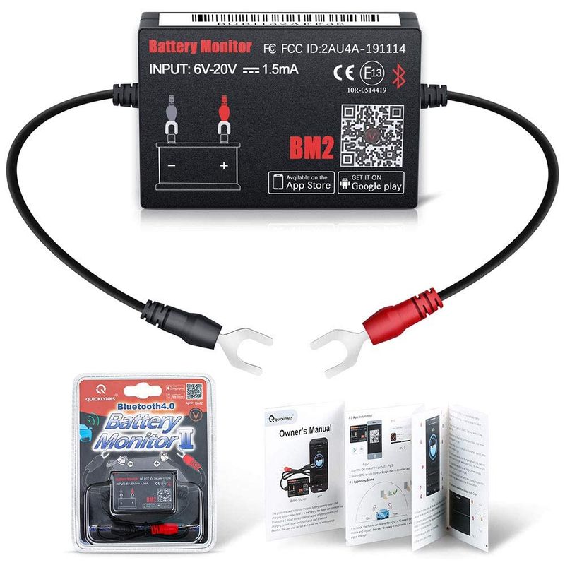 GENERICO - Monitor de Bateria Bluetooth