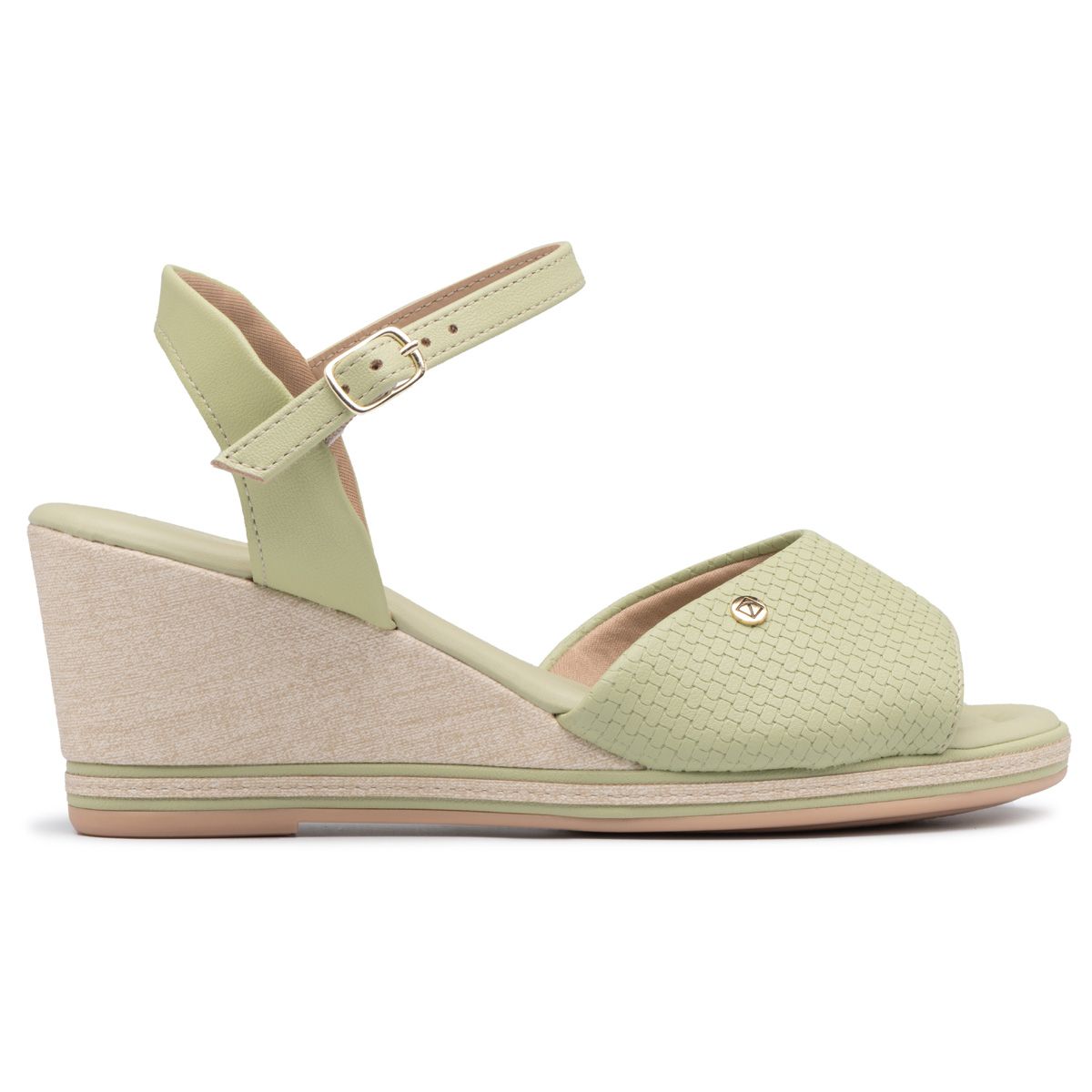 PICCADILLY - Sandalia Mujer Anabela Alice Verde Piccadilly
