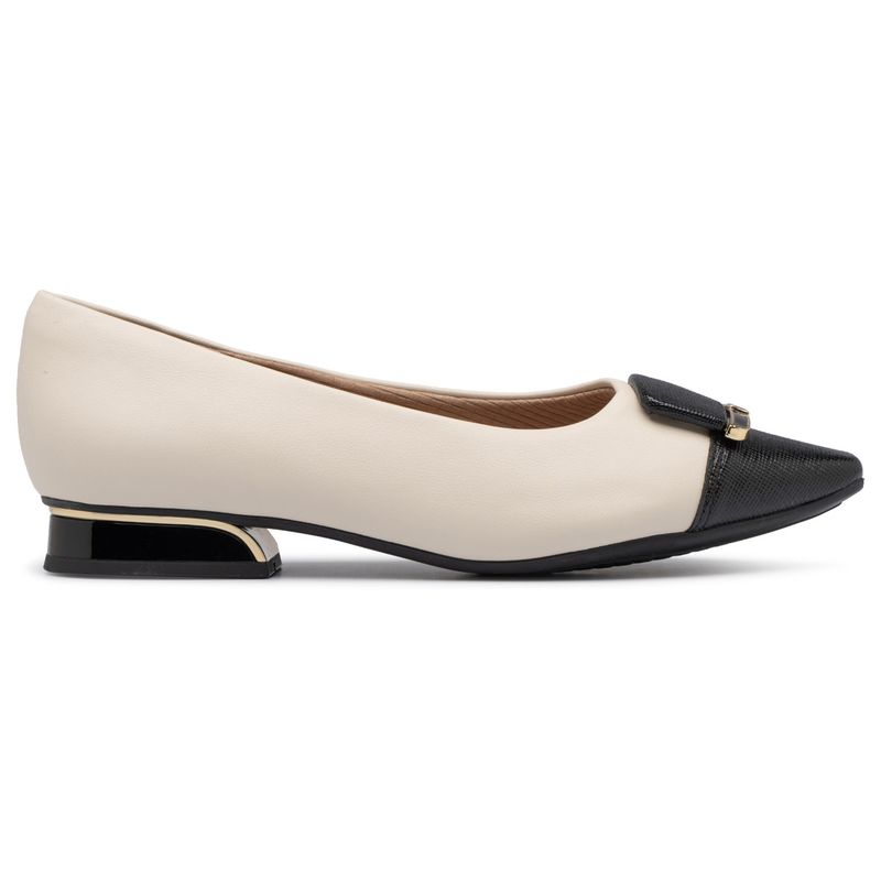 PICCADILLY - Zapato Mujer Negro/Hueso Silvia 688 Piccadilly