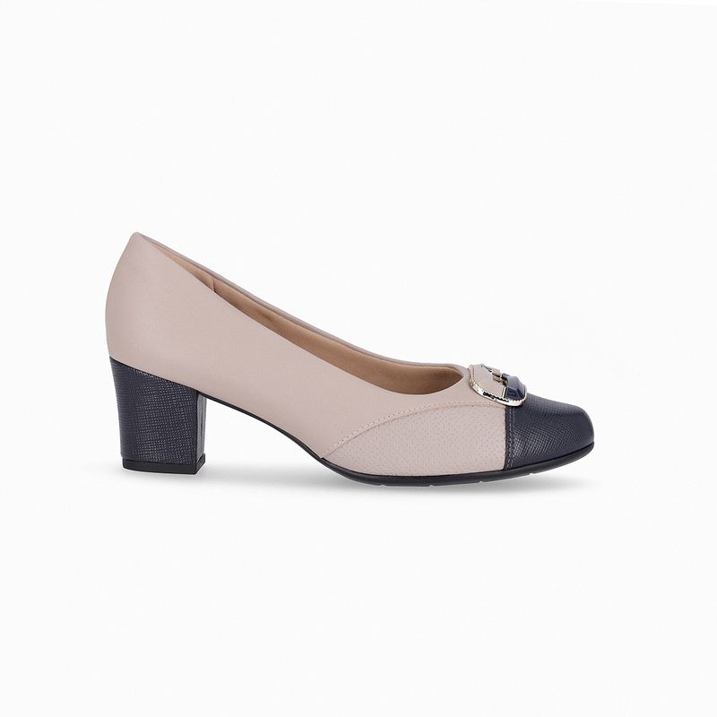 PICCADILLY - Zapato Mujer Azul/Taupe Laura Piccadilly