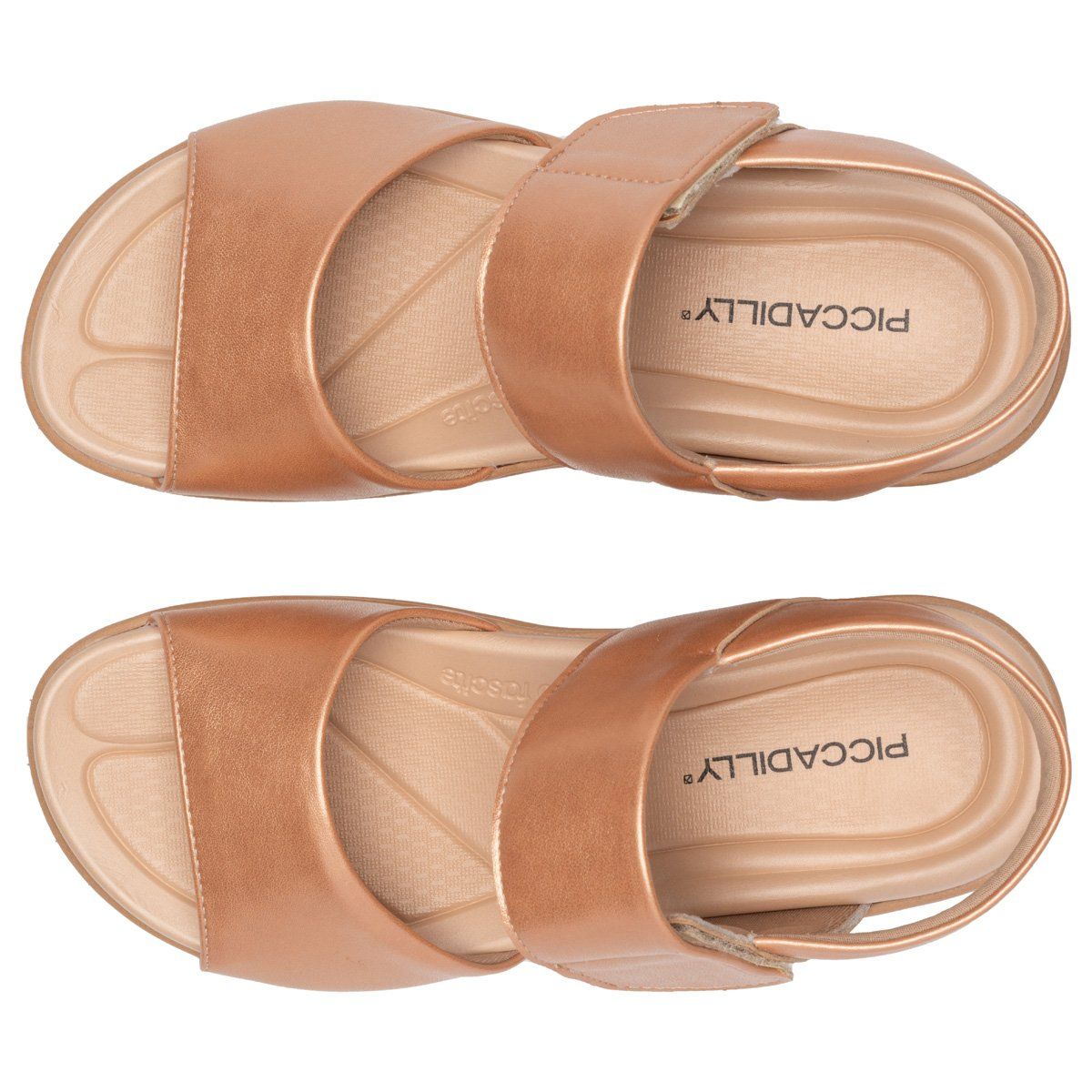 PICCADILLY - Sandalia Mujer Anabela Fascitis Rosado Piccadilly