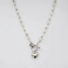 19V69 ITALIA - Collar Plateado Mujer - Plateado