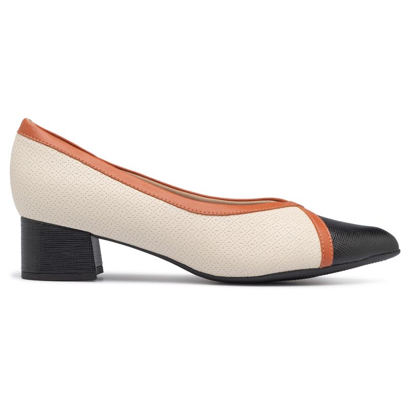 PICCADILLY - Zapato Mujer Negro/Caramelo Taci Piccadilly