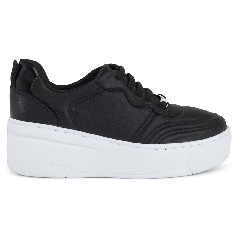 PICCADILLY - Zapatilla Mujer Negro Morgana Piccadilly