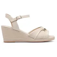 PICCADILLY - Sandalia Mujer Anabela Alice Hueso 759