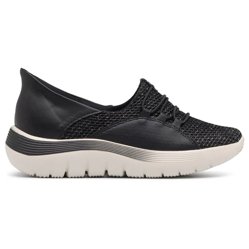 PICCADILLY - Zapatilla Urbana Mujer Negro SlipFit Piccadilly
