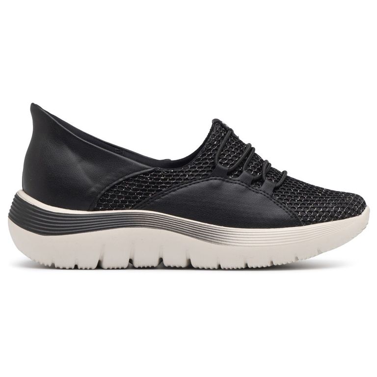 Zapatilla Urbana Mujer Negro SlipFit