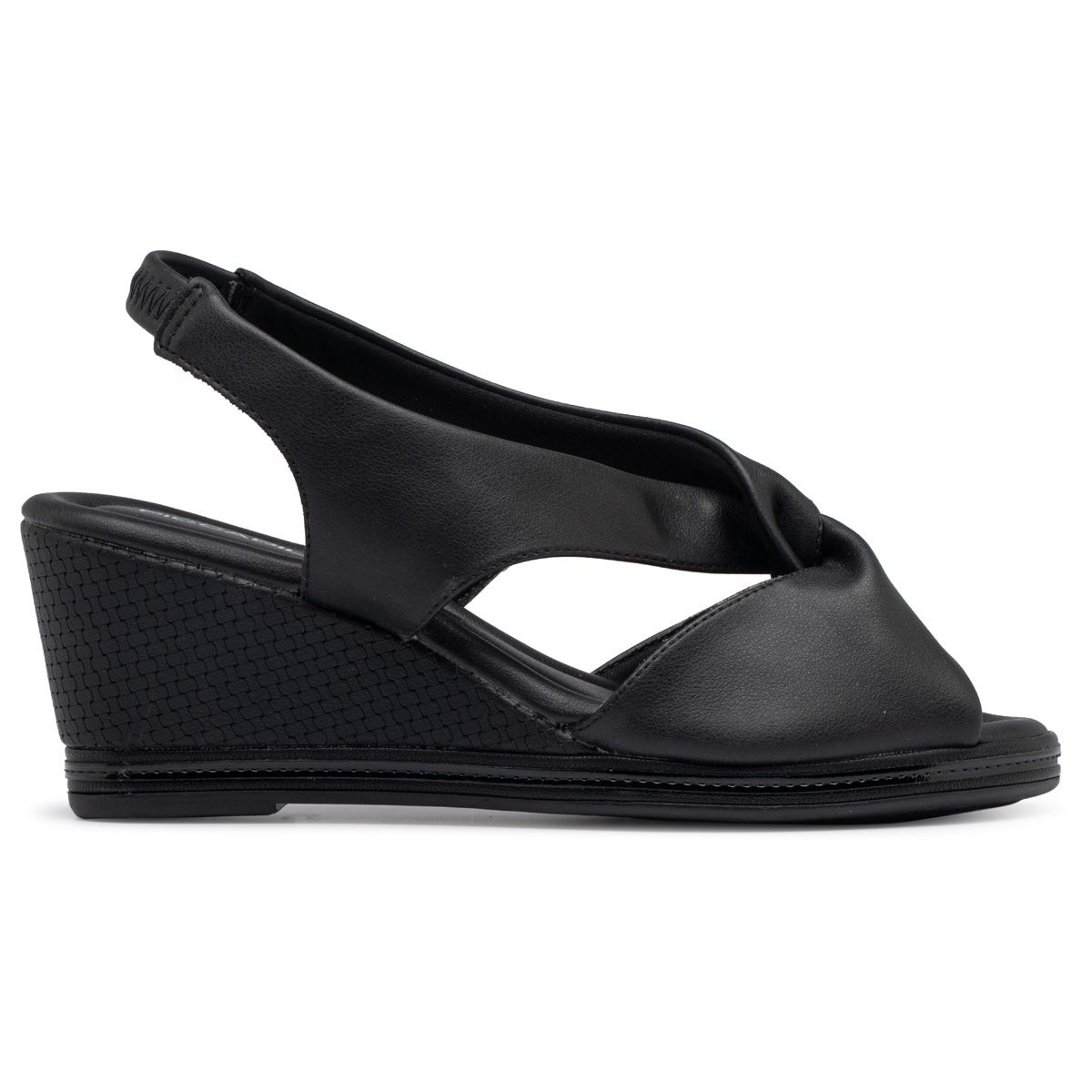 PICCADILLY - Sandalia Mujer Anabela Alice Negro 749 Piccadilly