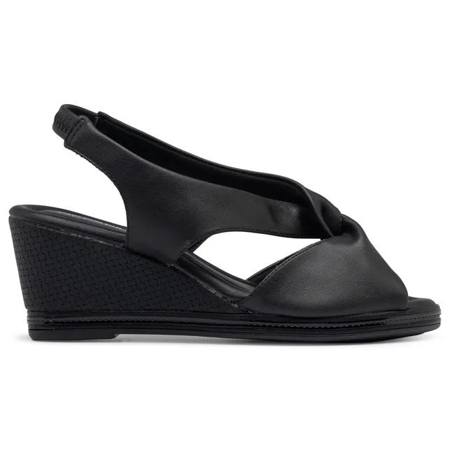 PICCADILLY - Sandalia Mujer Anabela Alice Negro 749 Piccadilly