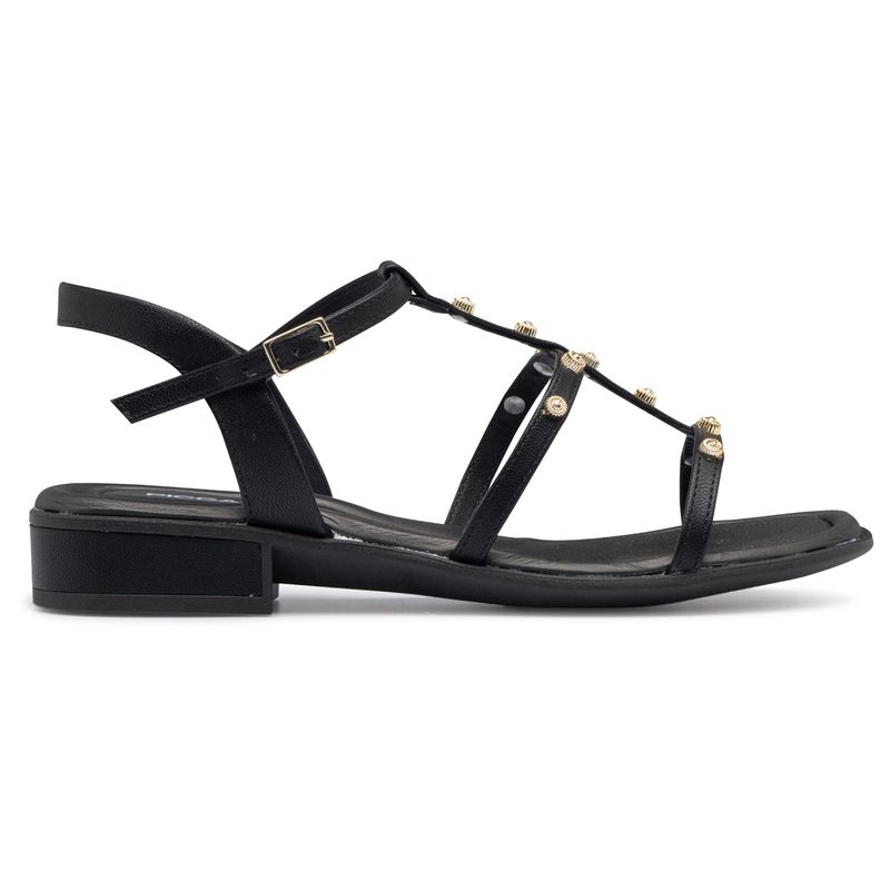PICCADILLY - Sandalia Mujer Negro/Dorado Taila 851 Piccadilly