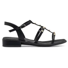 PICCADILLY - Sandalia Mujer Negro/Dorado Taila 851