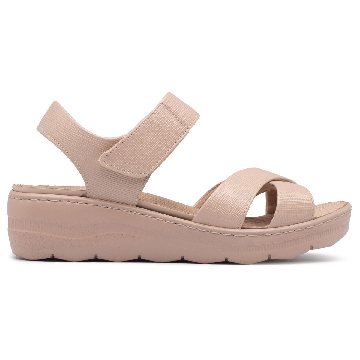 PICCADILLY - Sandalia Mujer Anabela SPA Rosado Piccadilly