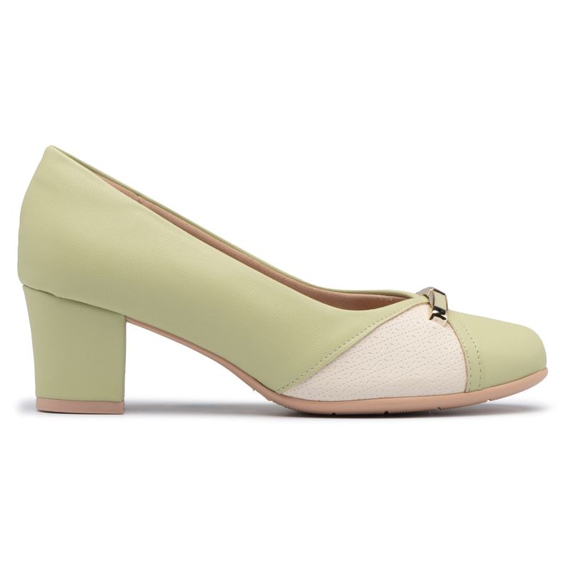 PICCADILLY - Zapato Mujer Verde/Beige Laura Piccadilly