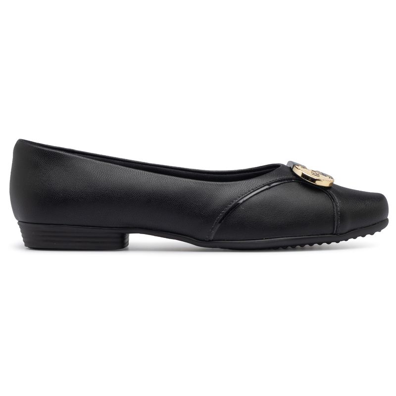 PICCADILLY - Zapato Mujer Negro/Dorado Raquel Piccadilly