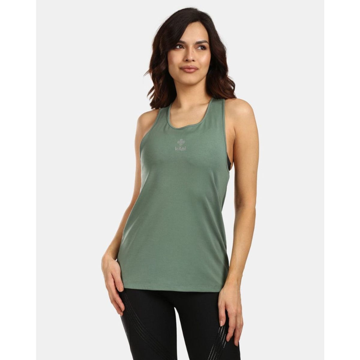 KILPI - Polera Mujer Lanca-W Verde Kilpi