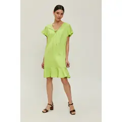 ASH - Vestido Corto Verde Mujer