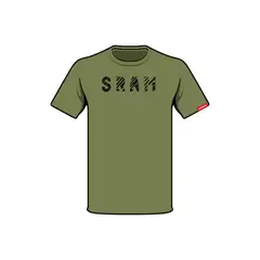 SRAM - Polera Manga Corta Slash Verde