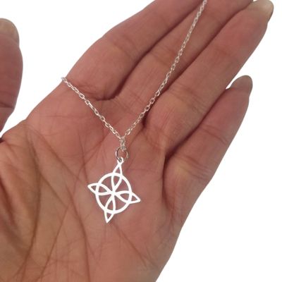 Imagen 2 del producto Cadena de Plata 925 Modelo Nudo de Bruja