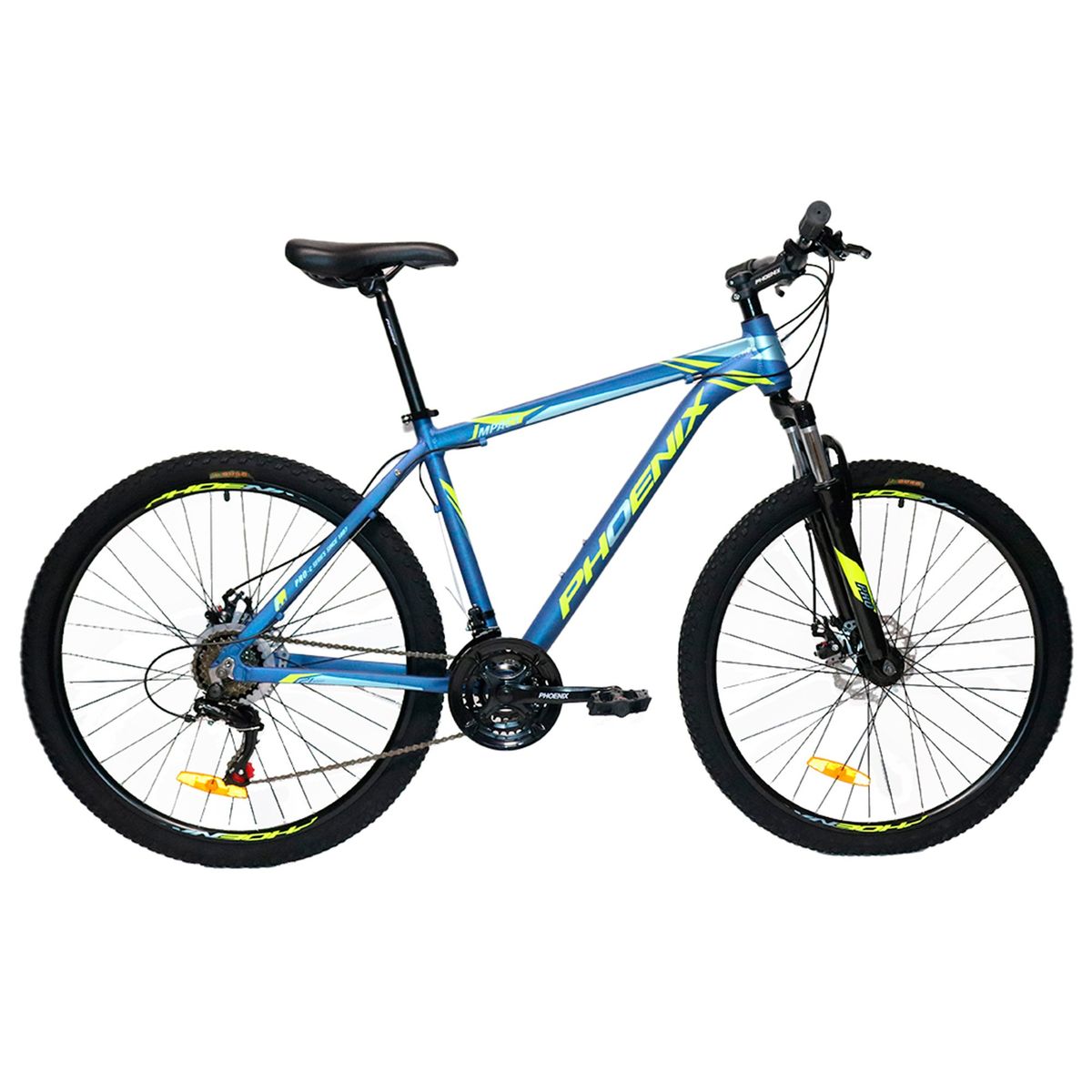 PHOENIX - Bicicleta Phoenix MTB Aro 29" 21 Velocidades Freno Disco Azul