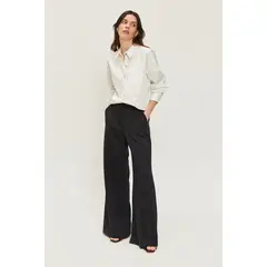 ASH - Blusa Manga Larga Crudo Mujer
