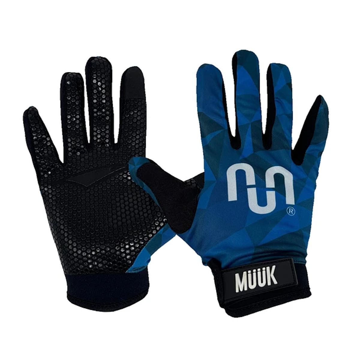 MUUK - Guante de Ciclismo Multisport Touch Muuk NegroAzul