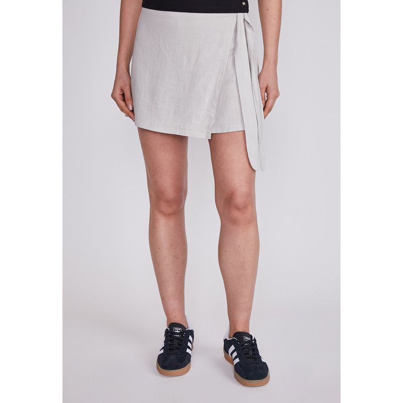 SIOUX - Short Mujer Crudo Lino Sioux