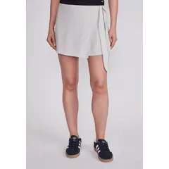 SIOUX - Short Mujer Crudo Lino