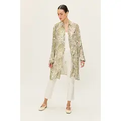 ASH - Tapado Estampado Beige