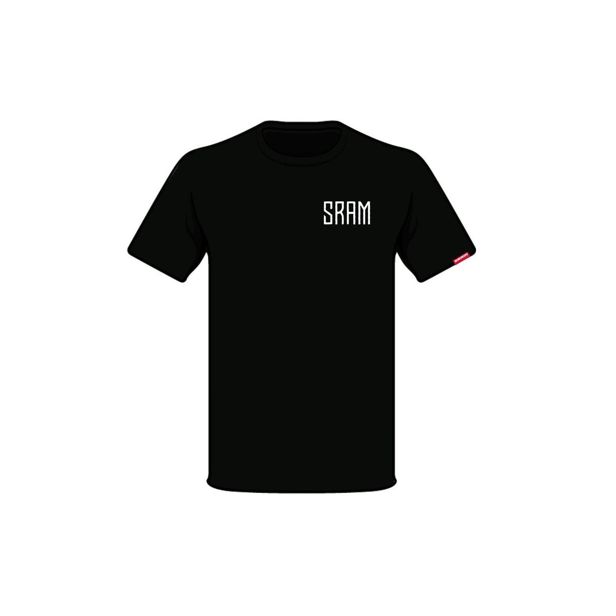 SRAM - Polera SRAM Manga Corta S2206 Negro