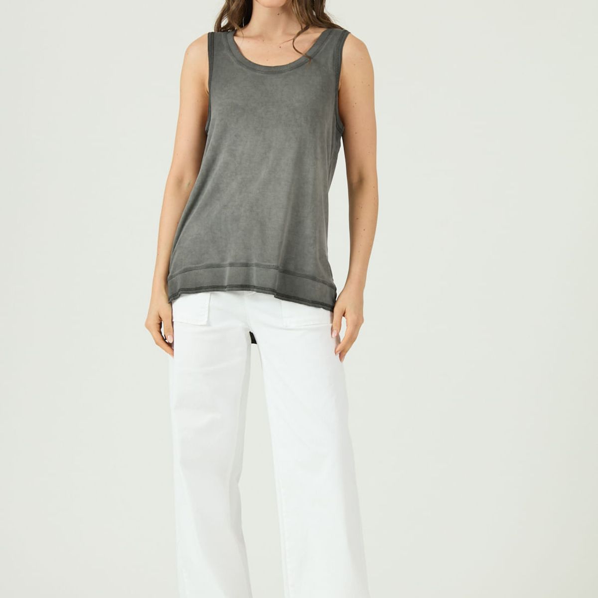 PRIVILEGE - Polera negra 1349