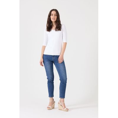 Imagen 2 del producto Polera poliamida blanca 1550