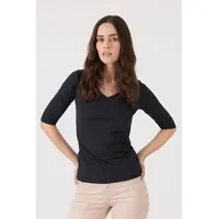 Polera poliamida negra 1553