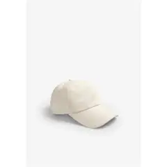 SCALPERS - Gorra Calavera Bordada Tono Offwhite