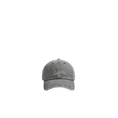 SCALPERS - Gorra Lavada Logo Frontal Bordado Darkgrey