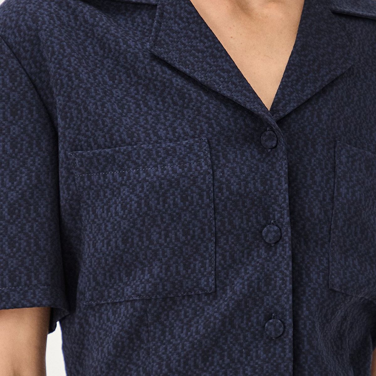 MA GRIFFE - Vestido Largo Azul Marino Mujer Magriffe