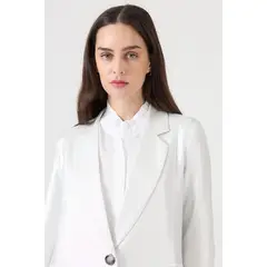 PRIVILEGE - Blazer plata - Plateado