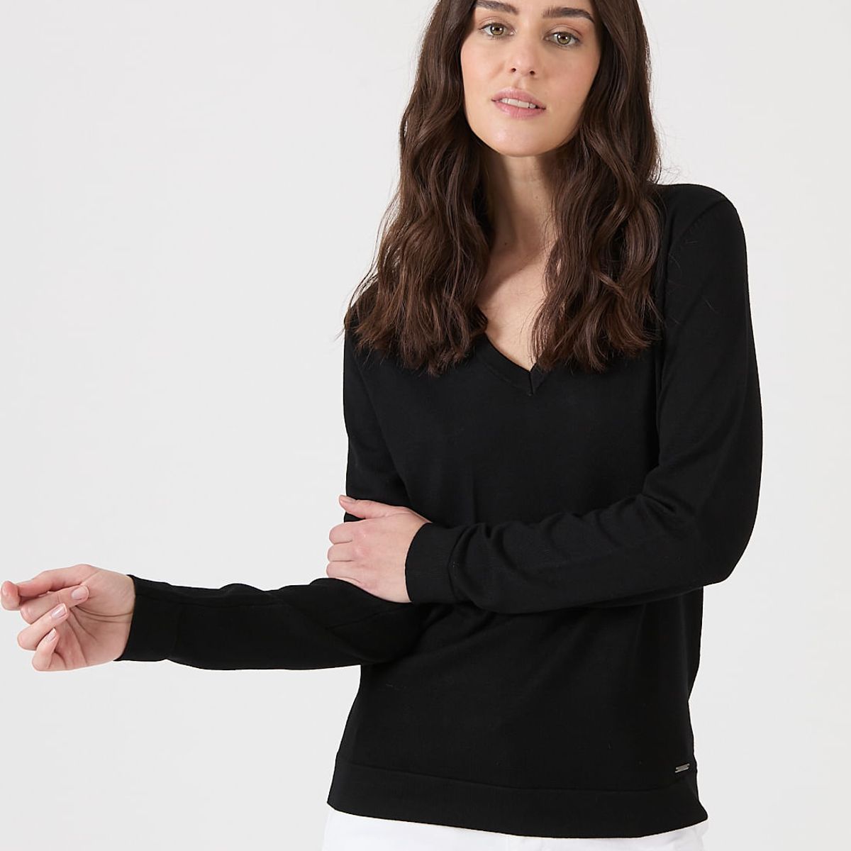 PRIVILEGE - Sweater negro 1541