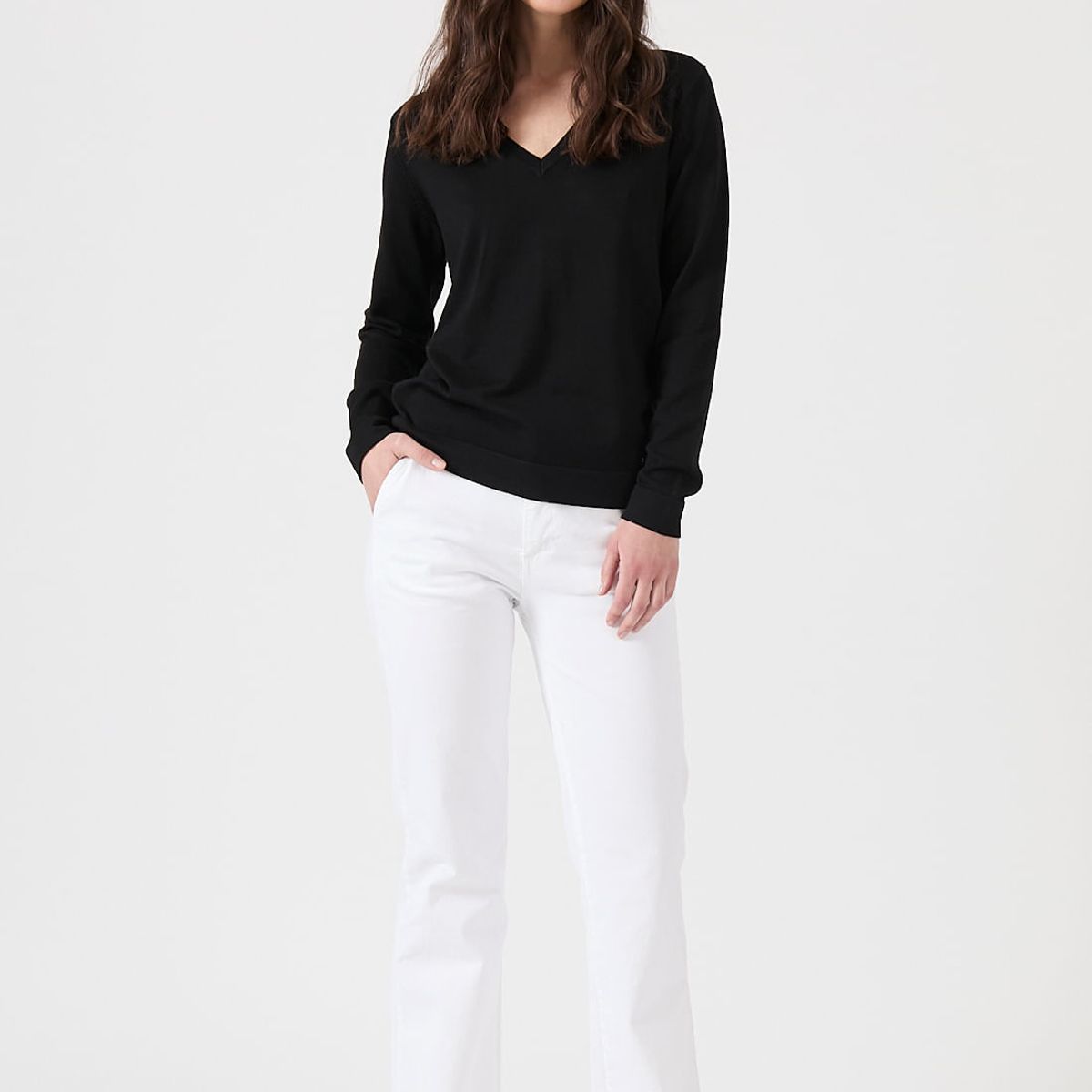 PRIVILEGE - Sweater negro 1541