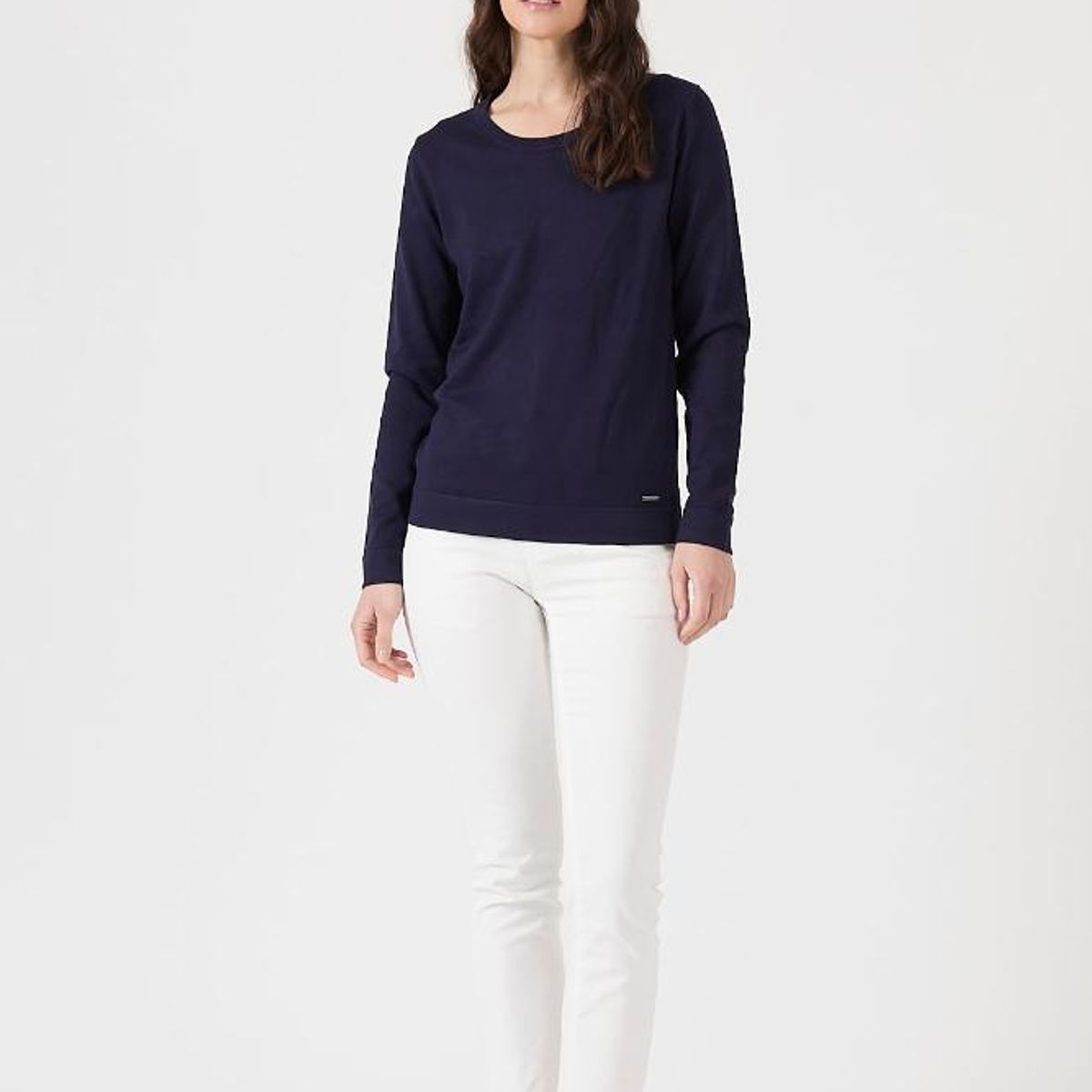 PRIVILEGE - Sweater azul marino 1258