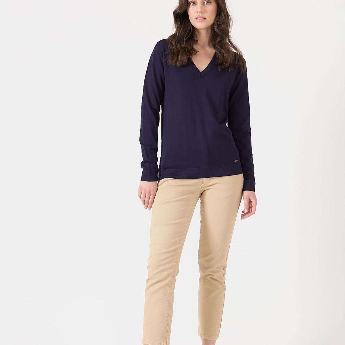 PRIVILEGE - Sweater azul marino 1261