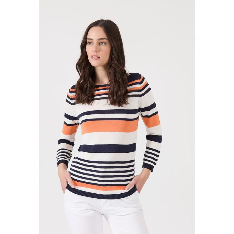 PRIVILEGE - Sweater naranjo manga 34 PRIVILEGE - Naranjo