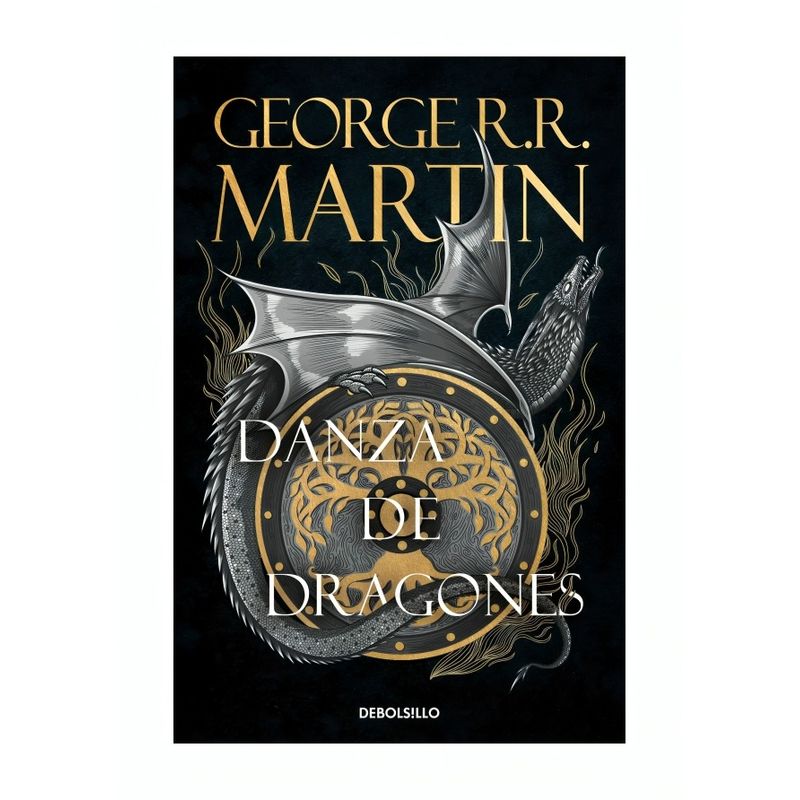 TOP10BOOKS - LIBRO DANZA DE DRAGONES - CANCIÓN DE HIELO Y FUEGO 5 / GEORGE R.R. MARTIN / DEB